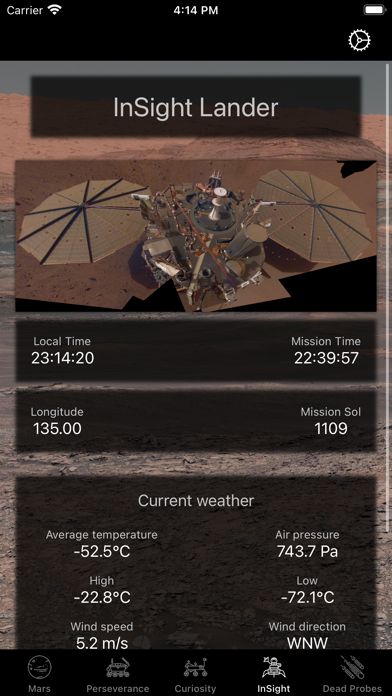 Mars Watch screenshot 7