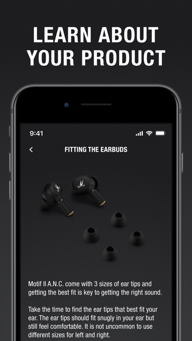 Marshall Bluetooth screenshot 2