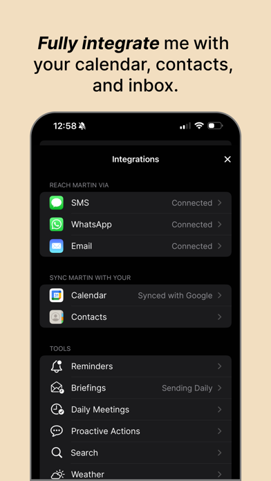 Martin: Personal Assistant screenshot 3