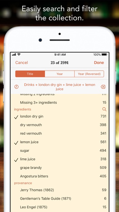 Martin’s Index of Cocktails screenshot 1