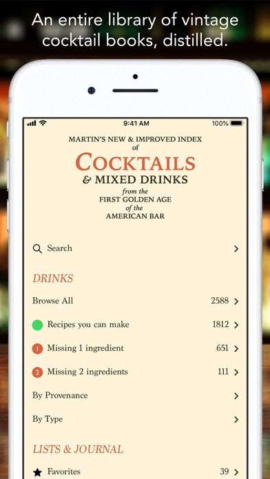 Martin’s Index of Cocktails screenshot 5