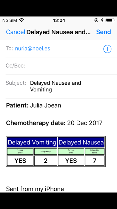 MASCC Antiemesis Tool (MAT) screenshot 2