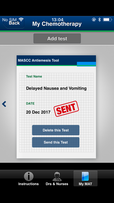 MASCC Antiemesis Tool (MAT) screenshot 1