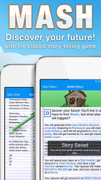 MASH - Discover Your Future screenshot 4