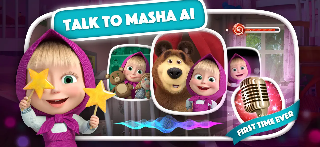 Masha and the Bear AI Kids screenshot 4