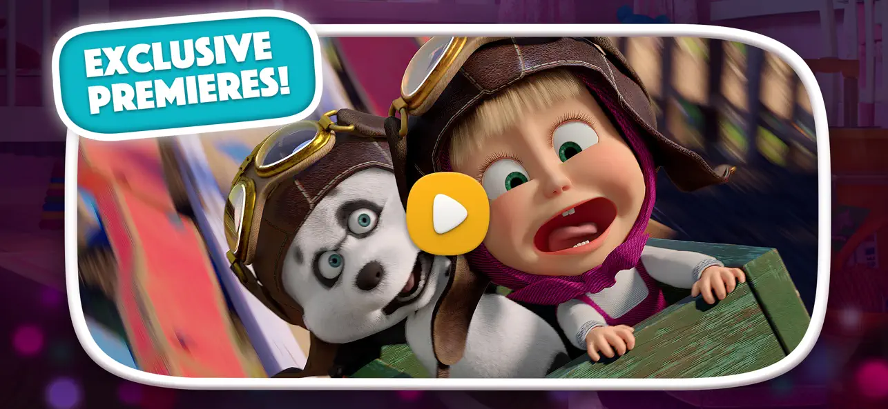 Masha and the Bear AI Kids screenshot 2