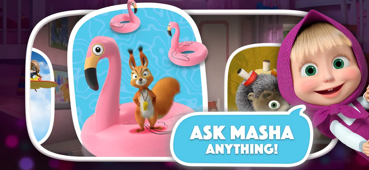 Masha and the Bear AI Kids screenshot 3