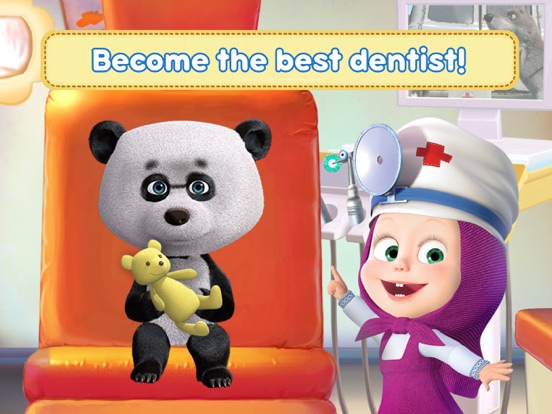 Masha and the Bear Dentist screenshot 9
