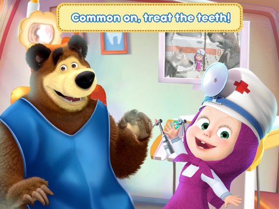 Masha and the Bear Dentist screenshot 8