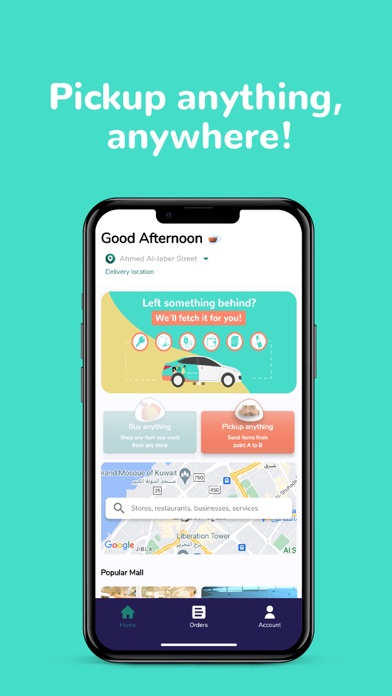 Mashkor: on-demand delivery screenshot 2