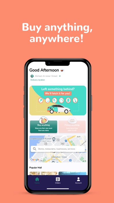 Mashkor: on-demand delivery screenshot 3