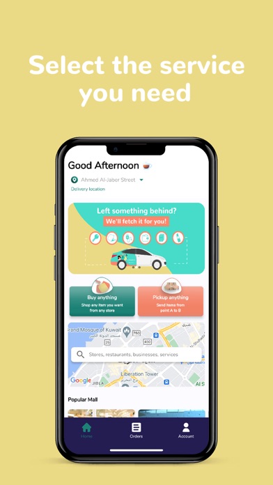 Mashkor: on-demand delivery screenshot 4