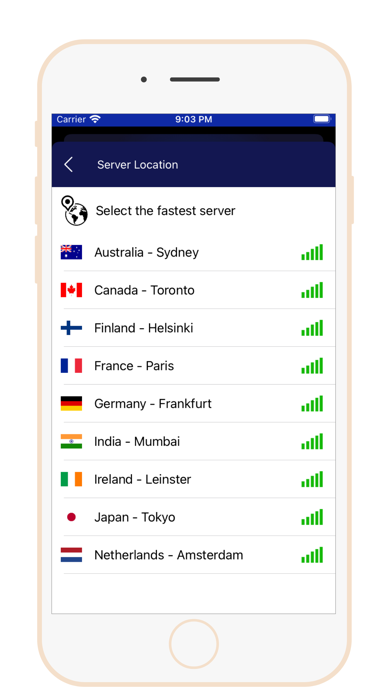 Mask VPN Secure Unlimited screenshot 1