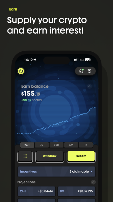 Mass - DeFi but mobile screenshot 3