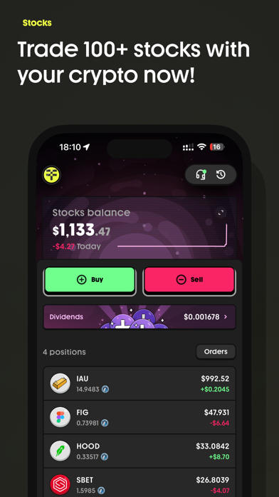 Mass - DeFi but mobile screenshot 1