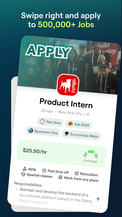 Massive: Swipe & Apply screenshot 4