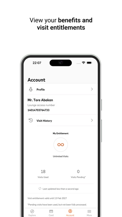 Mastercard Airport Experiences screenshot 1