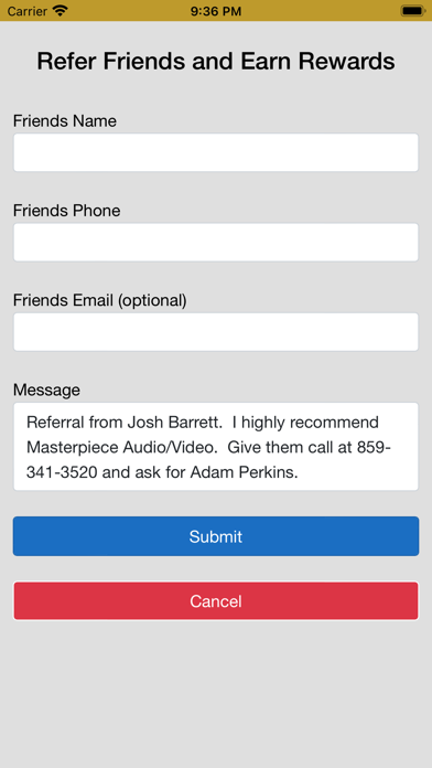 Masterpiece Rewards screenshot 3