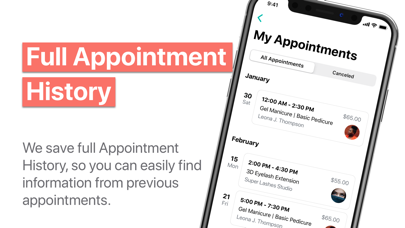 Masters - beauty appointments screenshot 2