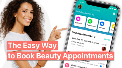 Masters - beauty appointments screenshot 6