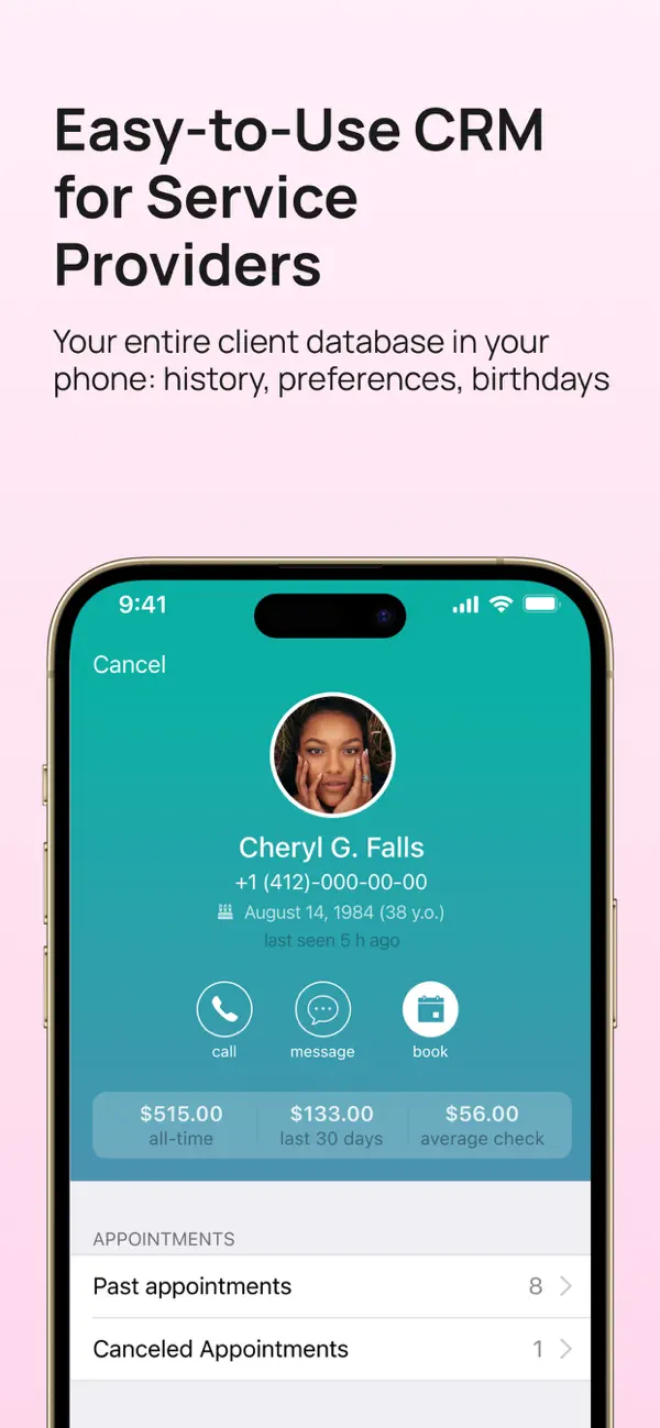 Masters Pro: Scheduling App screenshot 1