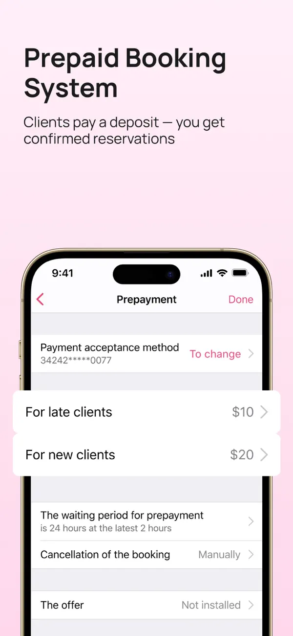 Masters Pro: Scheduling App screenshot 3