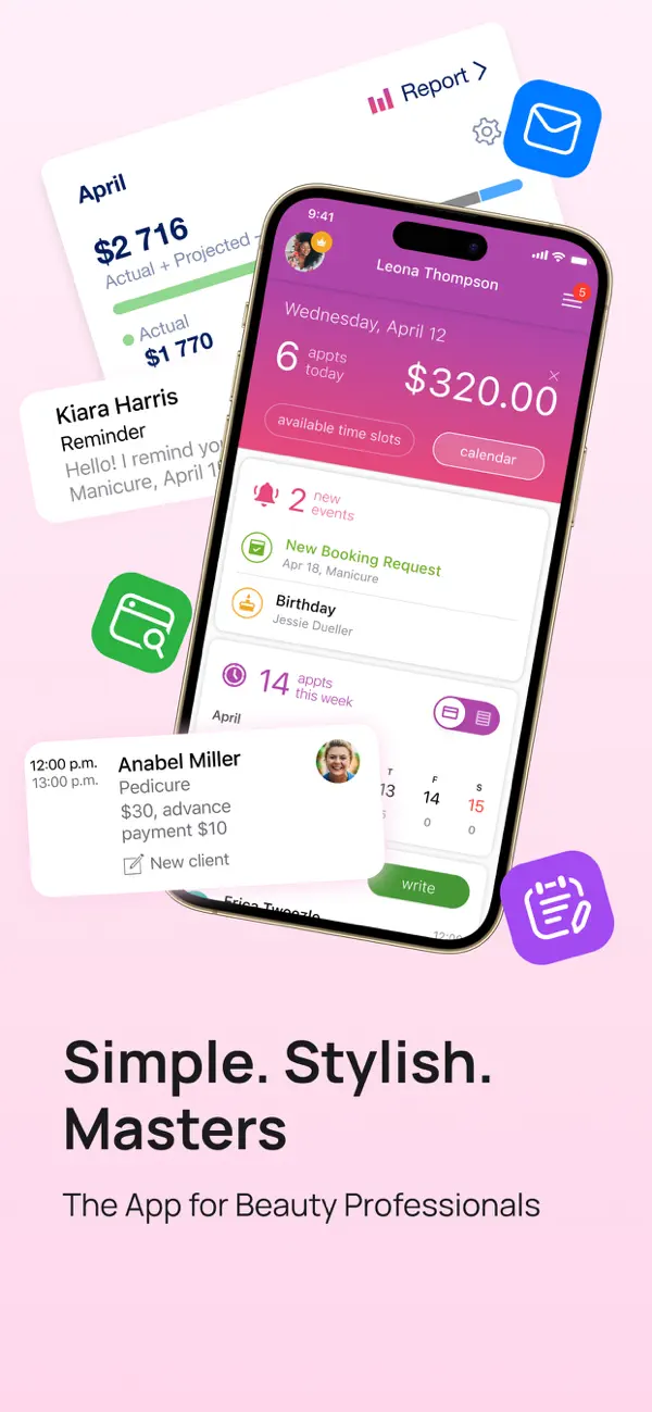 Masters Pro: Scheduling App screenshot 6