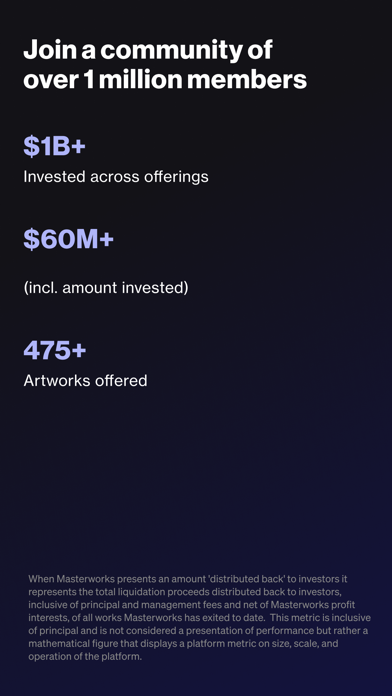 Masterworks: Invest in Art screenshot 3
