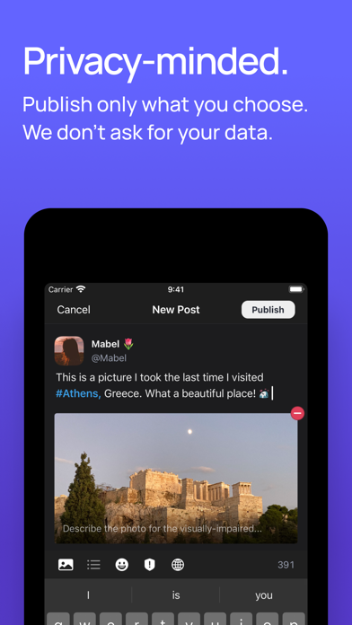 Mastodon screenshot 1
