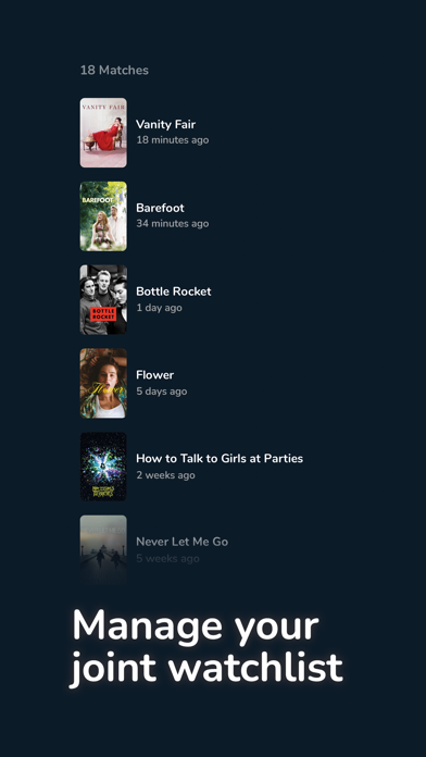 Matched: Movie App For Couples screenshot 2