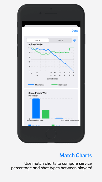 MatchTrack Tennis Score Keeper screenshot 3