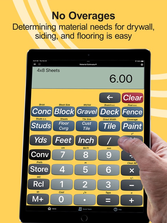Material Estimator Calculator screenshot 4