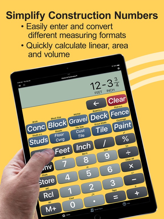 Material Estimator Calculator screenshot 8