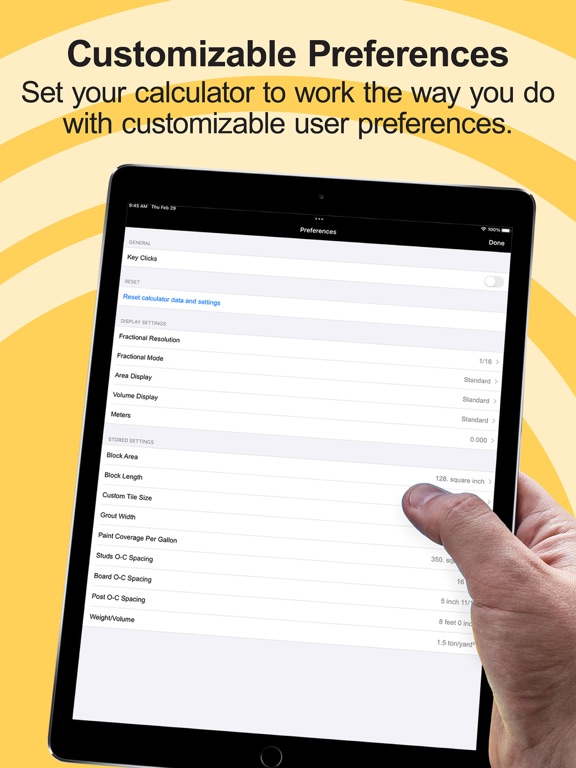 Material Estimator Calculator screenshot 1