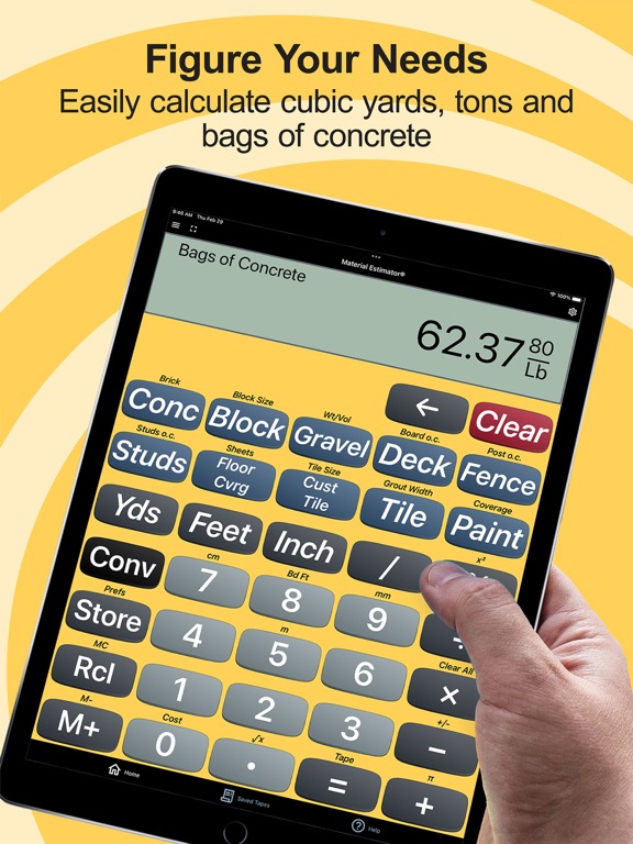 Material Estimator Calculator screenshot 5
