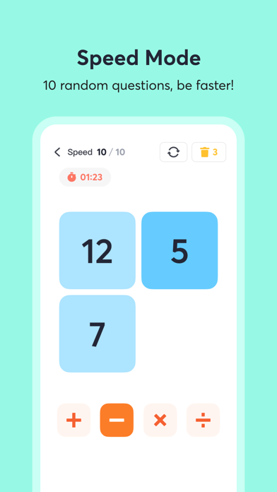 Math 24 - Mental Math Cards screenshot 1