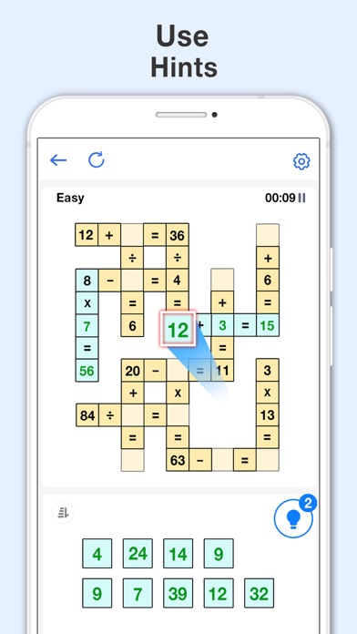 Math Cross - Math Puzzle Games screenshot 1