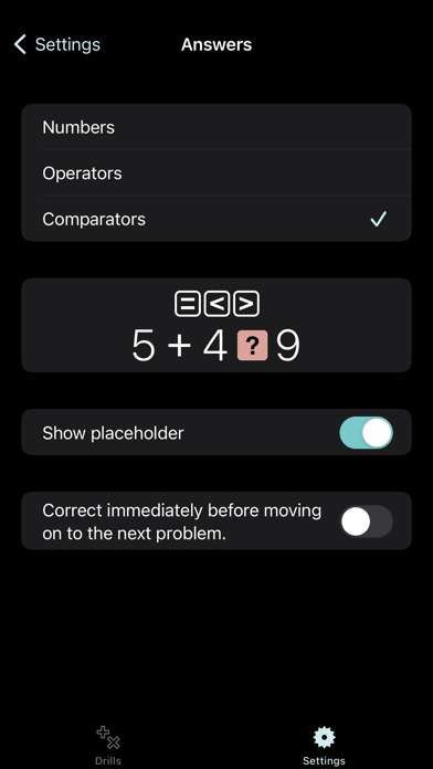 Math Drills Lite screenshot 1