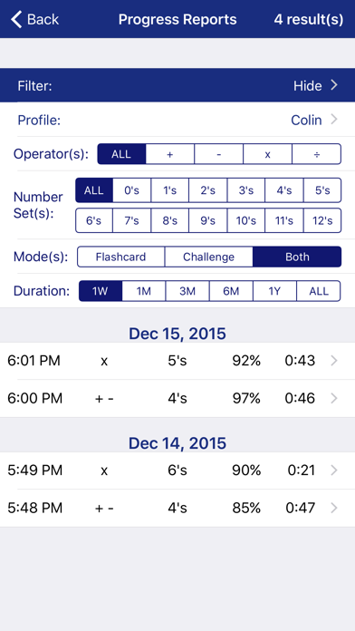Math Fact Master screenshot 1