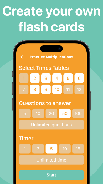 Math Facts - Flash Cards screenshot 4