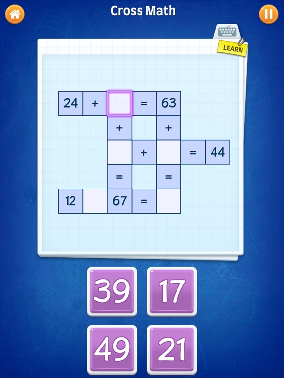 Math Games - Learn + - x ÷ screenshot 2