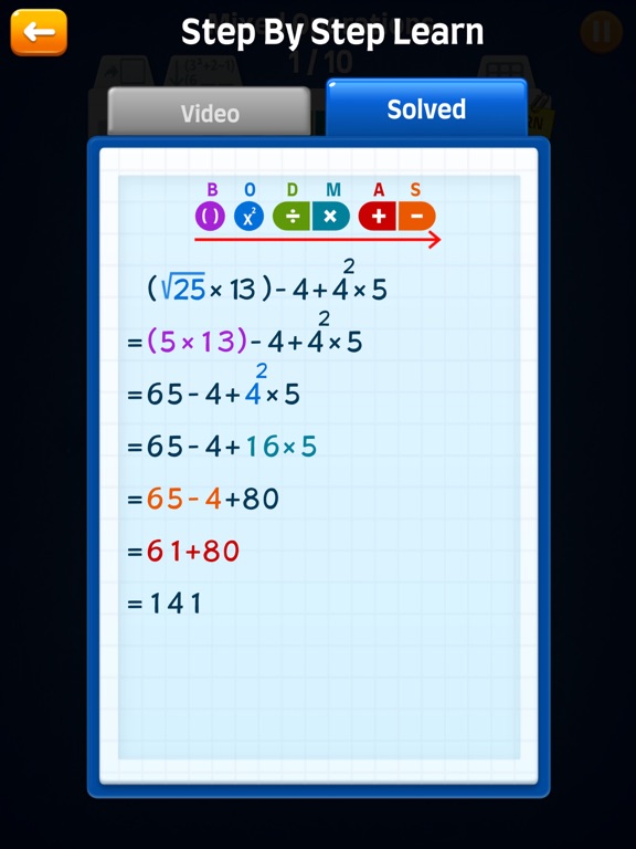 Math Games - Learn + - x ÷ screenshot 3