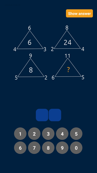 Math Logic Puzzles Games: Quiz screenshot 1