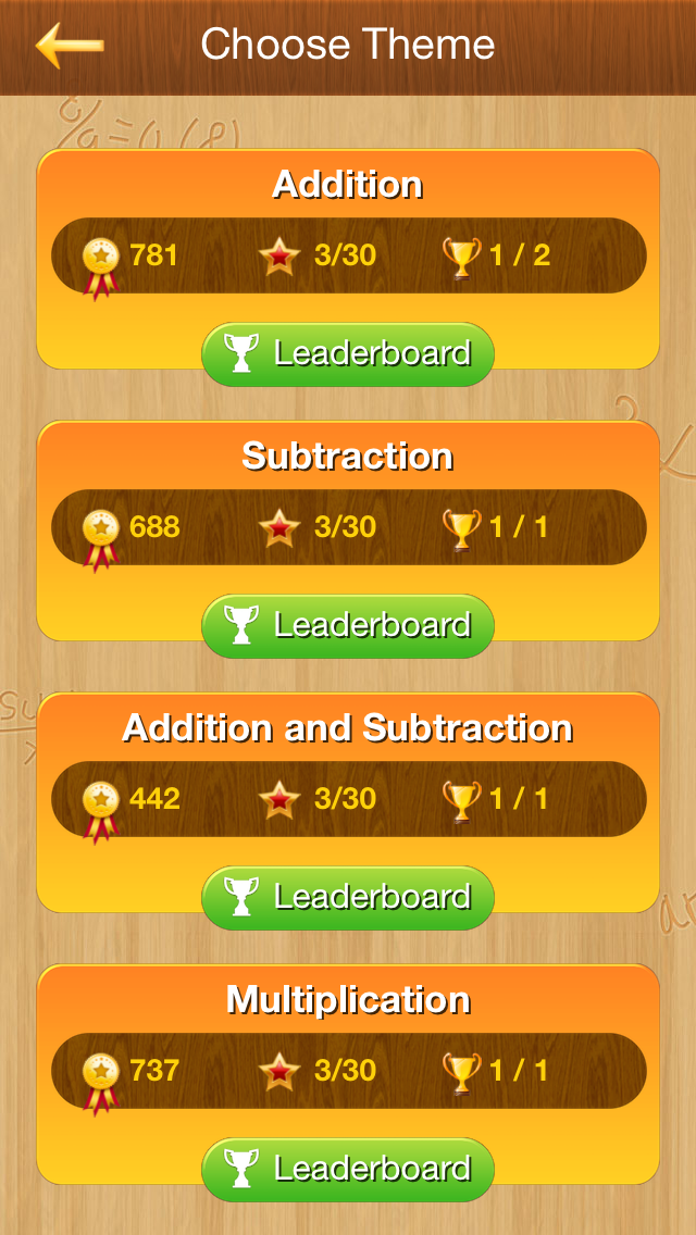 Math Master - education arithmetic puzzle games, train your skills of mathematics screenshot 1
