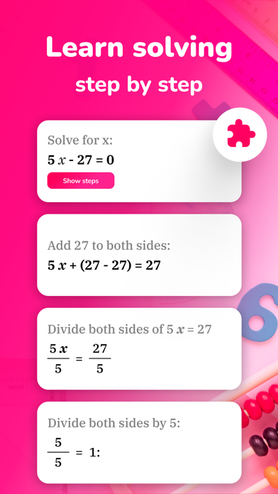 Math Solver: Solve by Camera screenshot 5