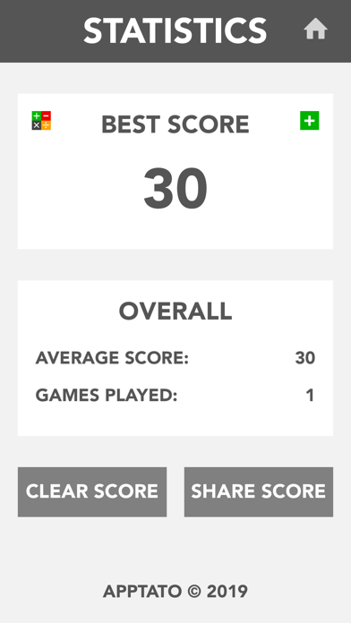 Math Speed Test screenshot 1