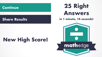 MathEdge Division for Kids screenshot 1