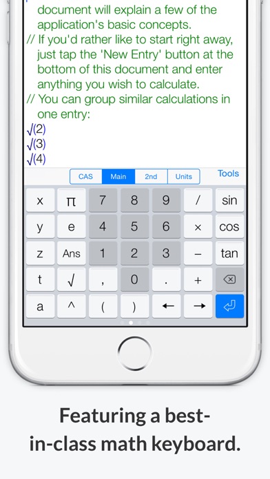 Mathematics with PocketCAS Pro screenshot 2