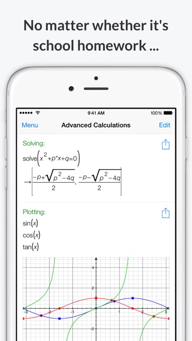 Mathematics with PocketCAS Pro screenshot 4