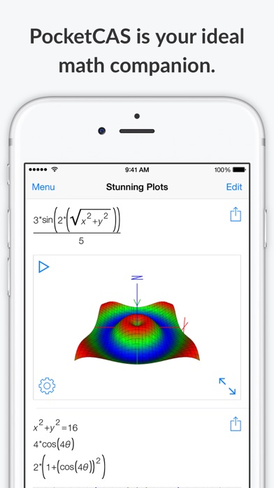 Mathematics with PocketCAS Pro screenshot 5